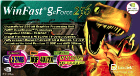 GeForce 256 logo & Color box